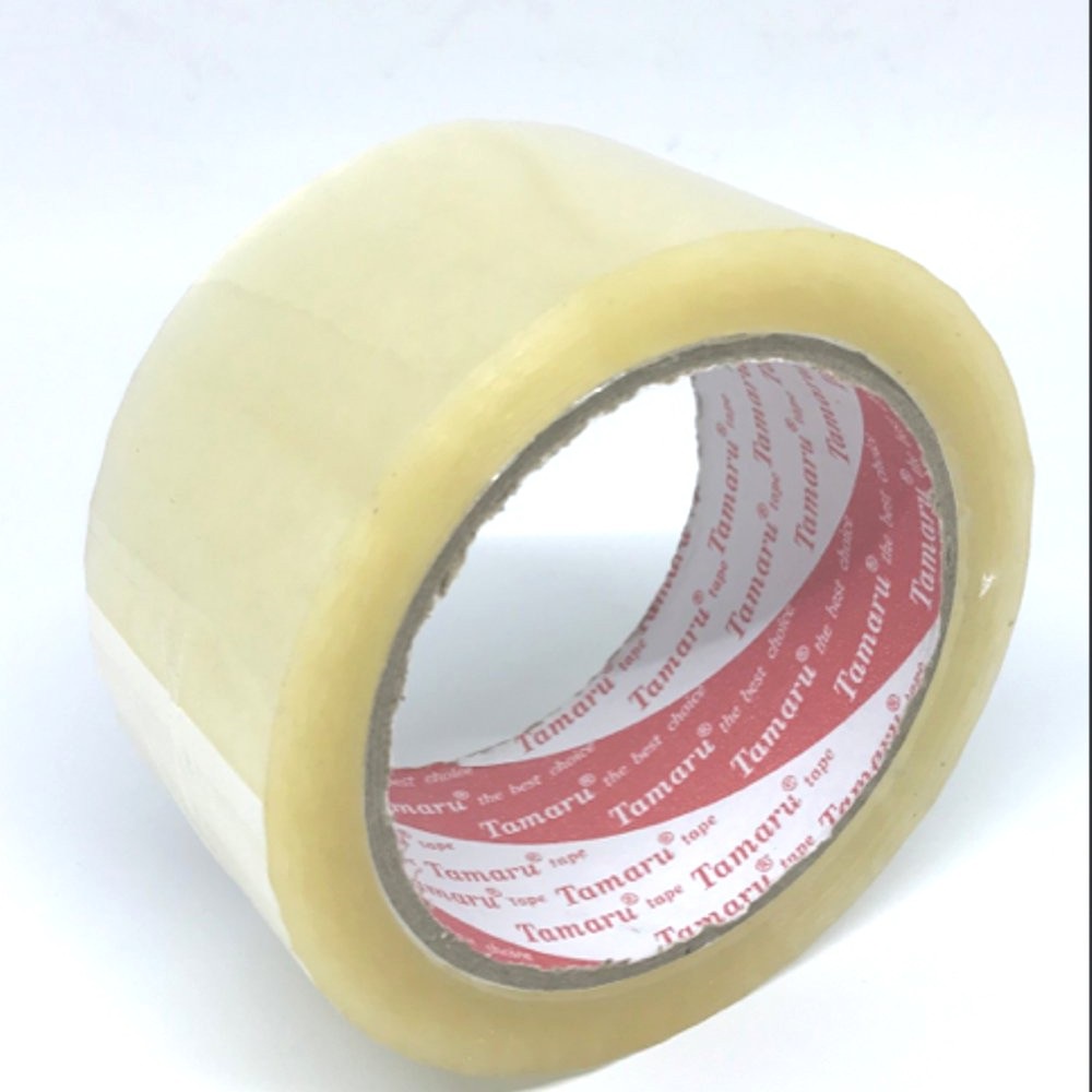 

Lakban Plakban Isolasi Selotip Bening 2 inch 48 cm