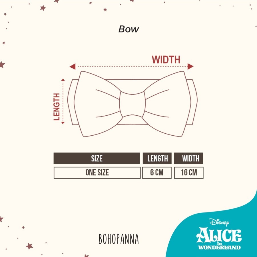 BOHOPANNA x Disney Alice in Wonderland Baby Bow