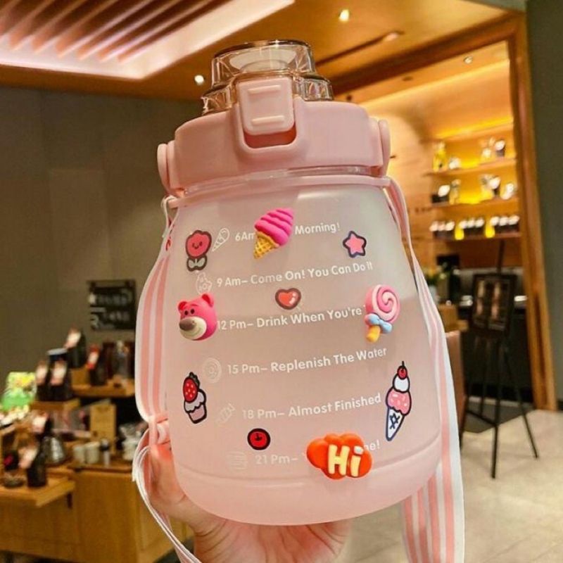 My pastel Botol Gembul 1.4L dilengkap dgn Stiker + 3D Stiker