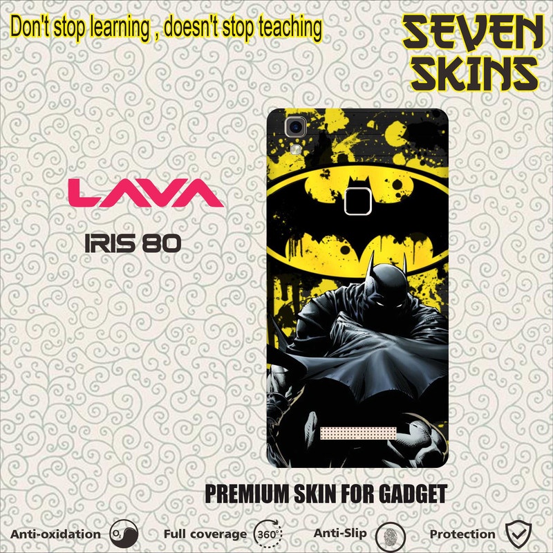 SKIN HANDPHONE  LAVA IRIS 80 BATMAN