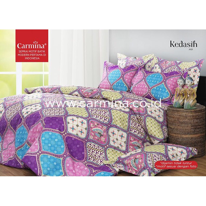 Sprei Batik Carmina - Kedasih Ukuran 180X200 Rumbai