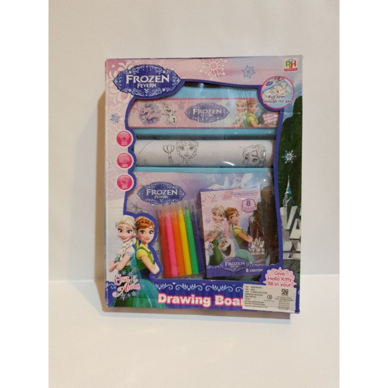 

Mainan Mewarnai activity Design/ Drawing Board Frozen Hello Kitty wjstore99