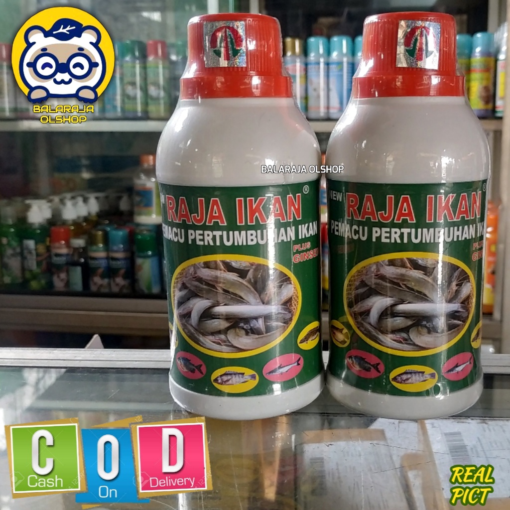 VITAMIN PENAMBAH NAFSU MAKAN DAN MEMACU PERTUMBUHAN SEGALA JENIS IKAN AIR TAWAR LELE GURAME PATIN NILA - RAJA IKAN