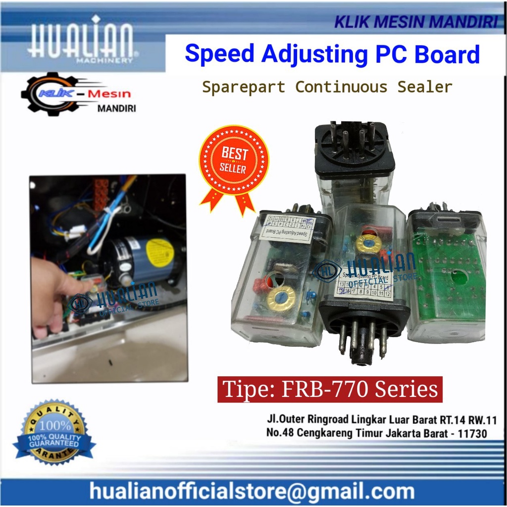 Speed control sealer FRB-770 hualian Adjusting PC board