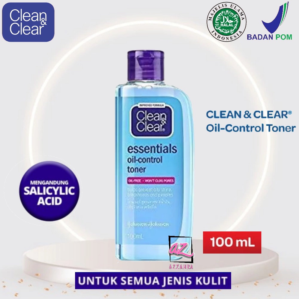 Clean &amp; Clear Oil Control Toner [Perawatan Pembersih Penyegar Wajah] - 100ml