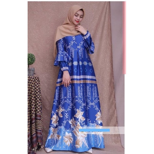 Kain Gamis Maxmara Lux Motif Fajero harga setengah meter