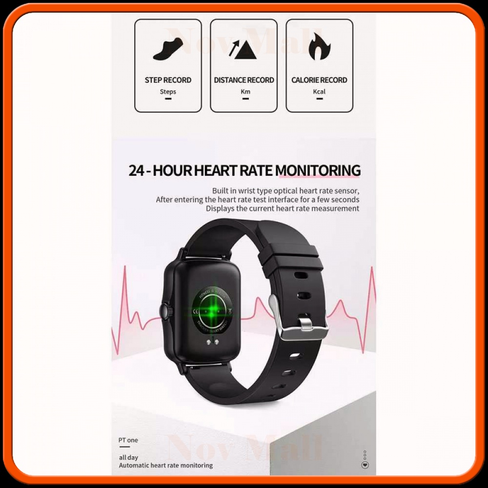 SKMEI Smartwatch Sport Fitness Tracker Heart Rate - PT One