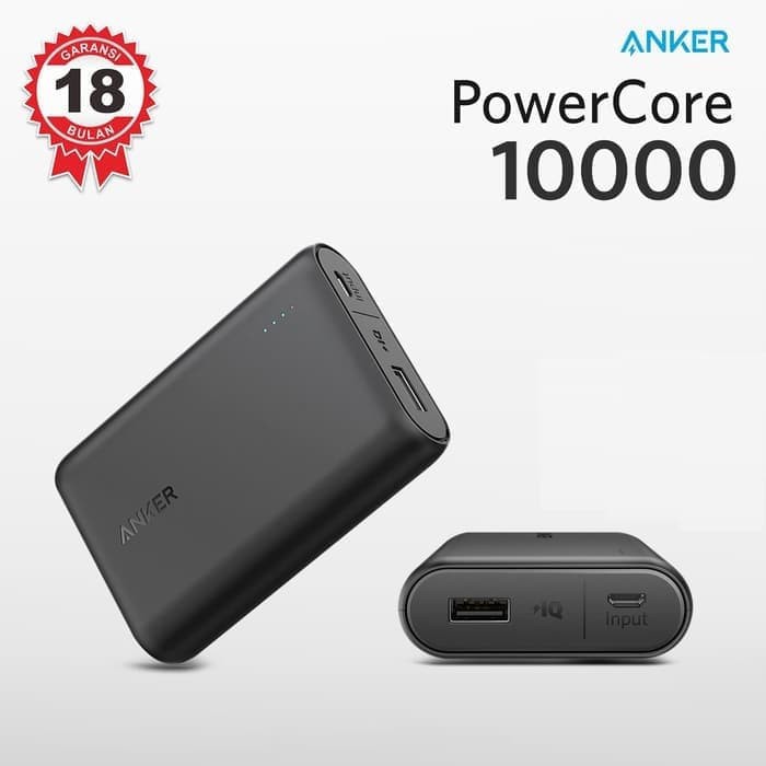 Produk ANKER Powerbank PowerCore 10000 Original 100%
