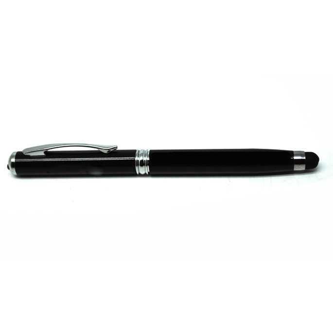 4 in 1 Stylus Pen + Ballpoint + Laser Pointer + Senter Universal