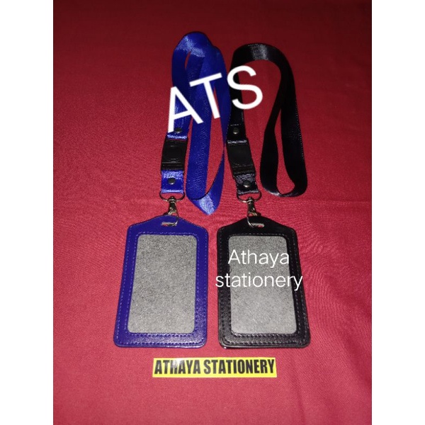 

Tali ID card stoper 2 cm+ID card kulit sintetis