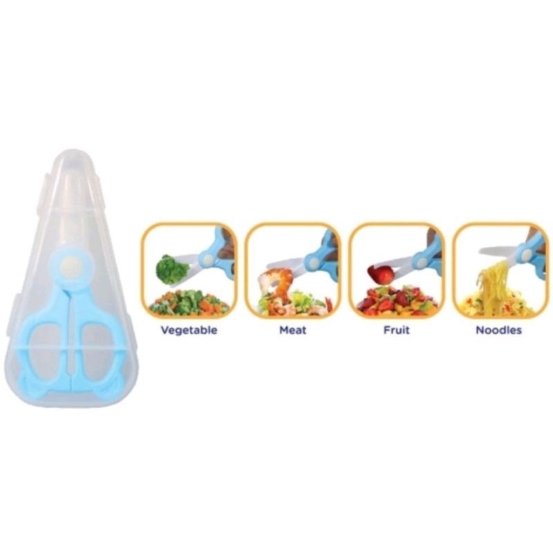 Babysafe Baby Food Scissor/Gunting Makanan BFS01