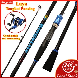Bingolife Lure Tongkat Pancing Fishing Rod Ultralight Ul Rod Spinning Casting Fishing Rod Carbon Fiber