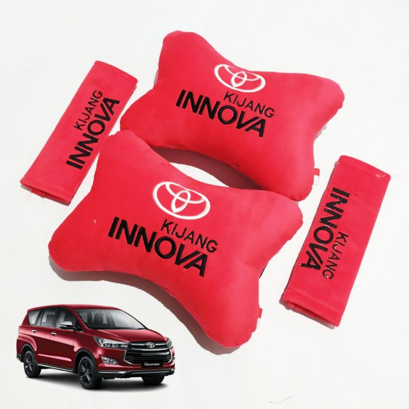 Bantal Mobil headrest kijang Innova bantal leher mobil kijang Innova