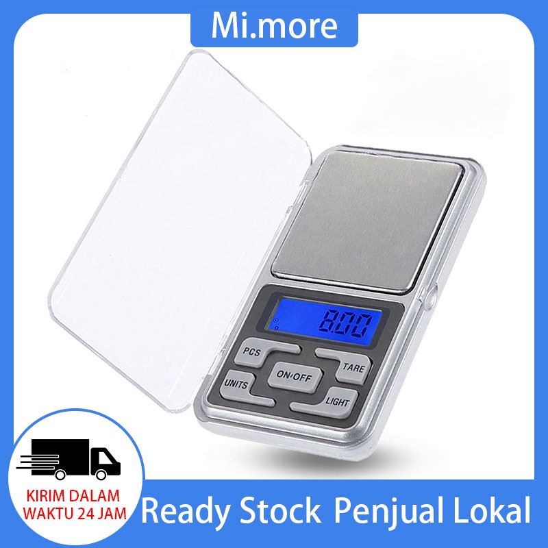 Mi.more Digital Pocket Scale- 0.01g/500g,0.1g / 500g Timbangan Digital Mini