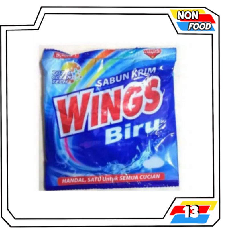 Wings Biru WB350 350k Sabun Colek Wing