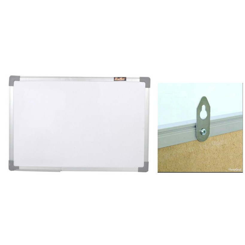 

Keiko papan tulis / whiteboard magnetic gantung uk 80 x 120 cm
