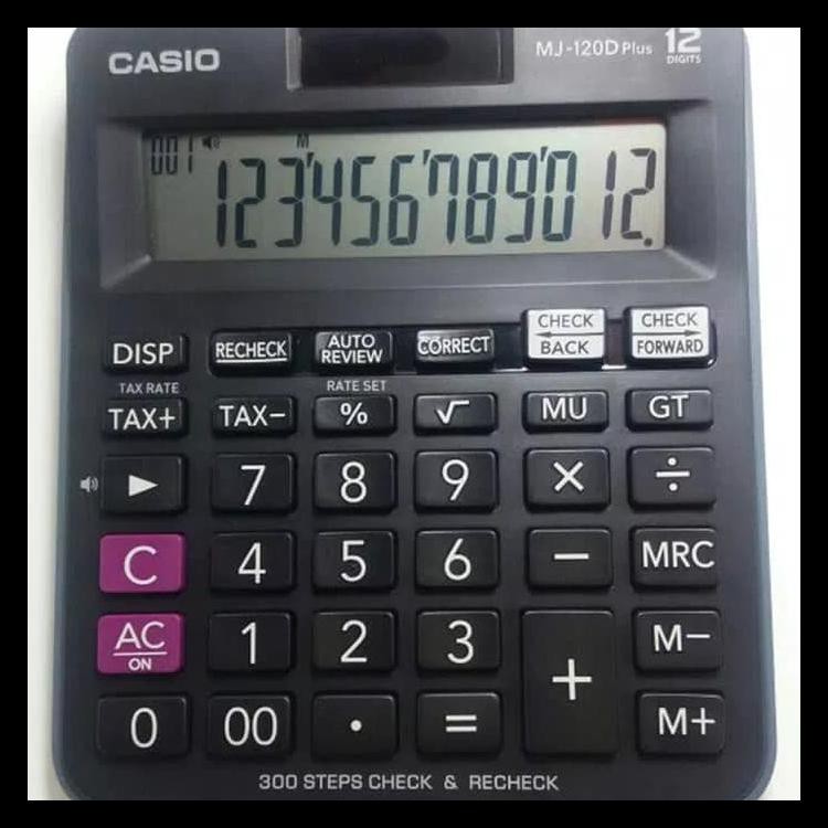 

Big Sale Casio Mj-120D Kalkulator Desktop Keren