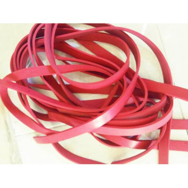 Karet pipih panah ikan atau speargun panjang 100 cm