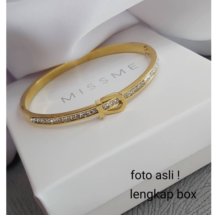 gelang nura mirip emas asli anti karat import