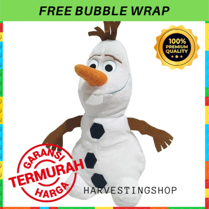 Kado Hadiah Boneka Olaf Frozen Mainan Anak Cewek Perempuan 1 2 3 Tahun
