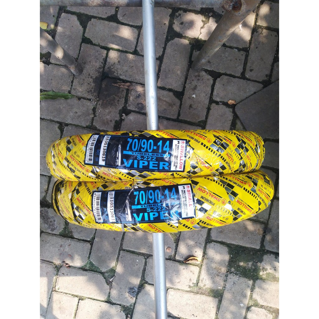 Ban Luar Tubeless Swallow 70/90-14 Ring 14