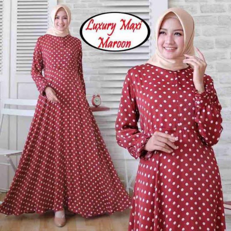 BAJU GAMIS POLKADOT BUSUI TERPOPULER