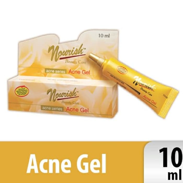 NOURISH SKIN ACNE GEL 10ML SALEP JERAWAT