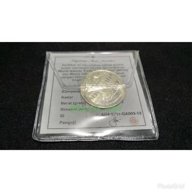 Koin 2 Dirham Wakala Edisi Kesepuhan Cirebon + Sertifikat dan Kapsul Koin