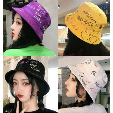 Topi fuji Bucket Dewasa / Topi Bucket Ala Korea