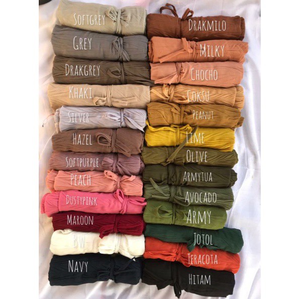𝐃𝐎𝐎𝐍𝐊𝐀 Emira - HIJAB INSTANT TALI BERGO MARYAM PLISKET Padi Zig Zag Matt. Diamondcrepe-7