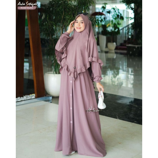 Aulia set Hijab Ori Al Faro