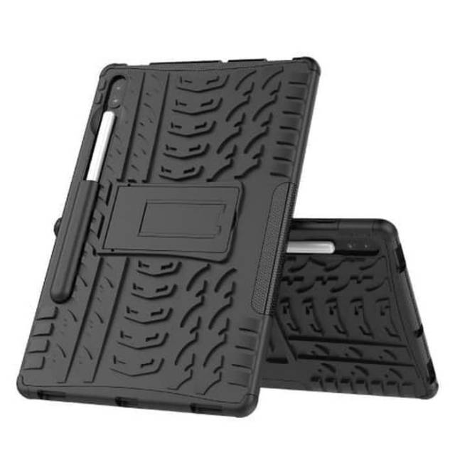 Rugged armor Samsung Tab S6 10.5 case cover casing kick standing