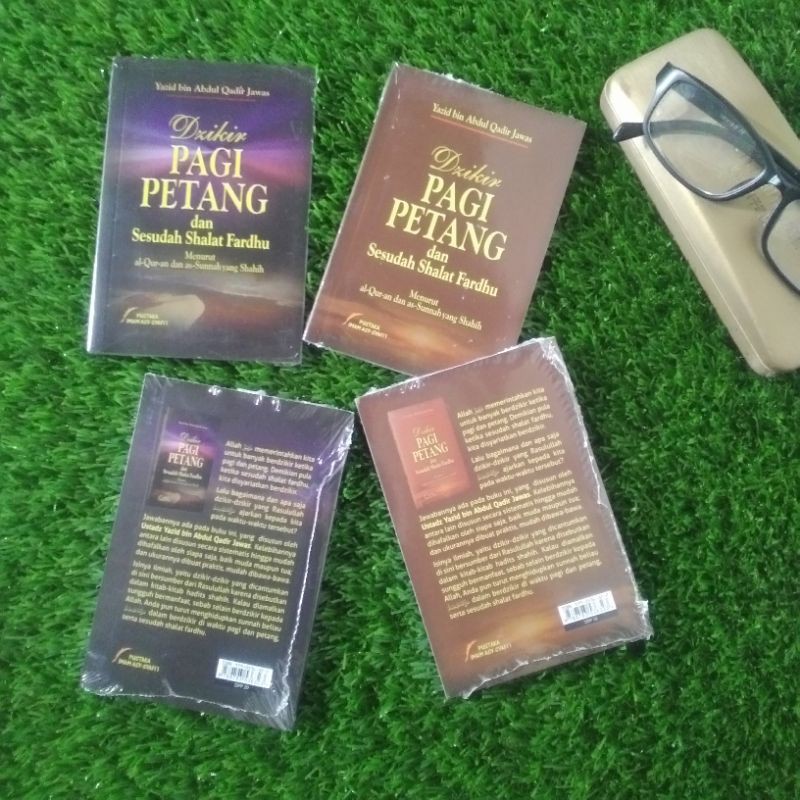 Buku Dzikir Pagi Petang Ustadz Yazid Bin Abdul Qadir Jawaz Sesuai Alquran dan Sunnah