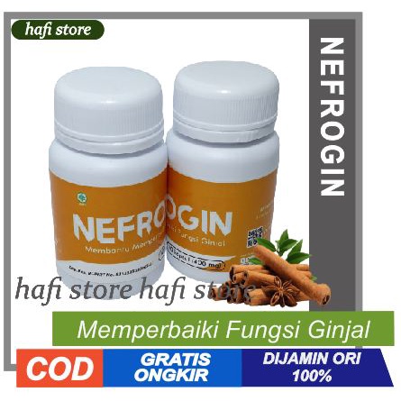 NEFROGIN MEMPERBAIKI FUNGSI GINJAL BIOSYAFA PROBIOTIK SIKLUS