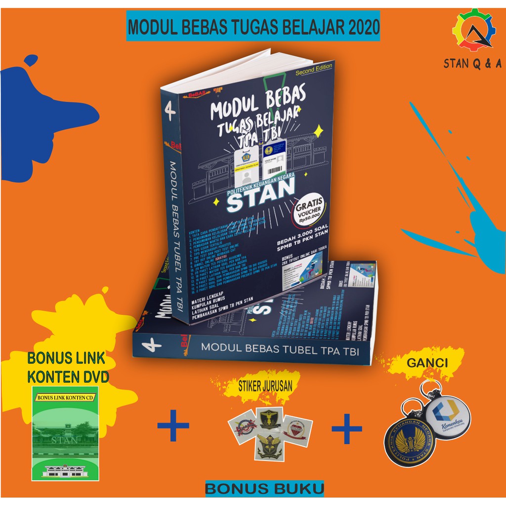 Buku SPMB PKN STAN Modul Tugas Belajar (Tubel) 2020