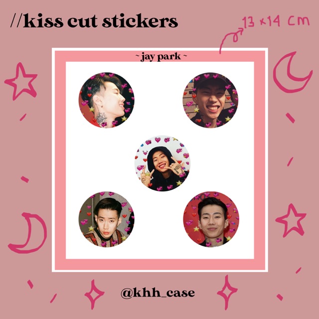 

Sticker Kiss Cut KHH - Jay Park