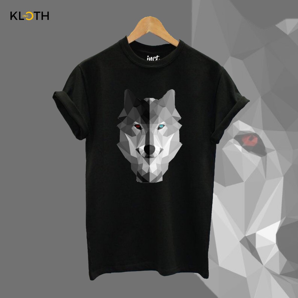 Kaos Hypebeast Geometric Animals Cotton Combed 24s Premium