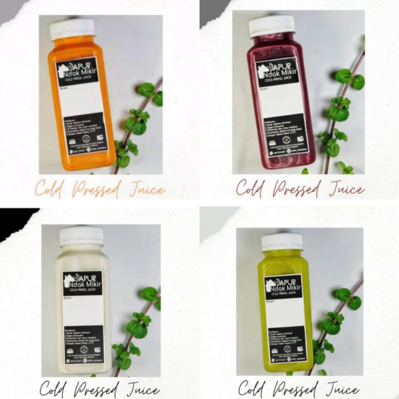 COLD PRESSED JUICE - Custom