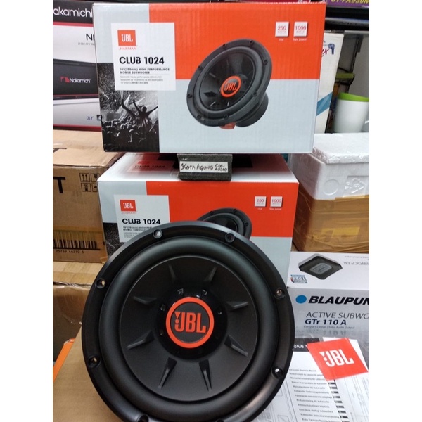 subwoofer 10 inch jbl club 1024