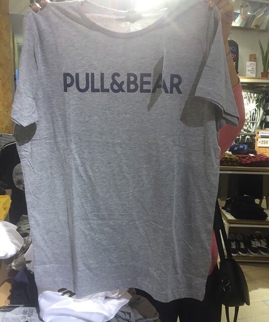 Kaos Pull And Bear Cowok Original Shopee Indonesia