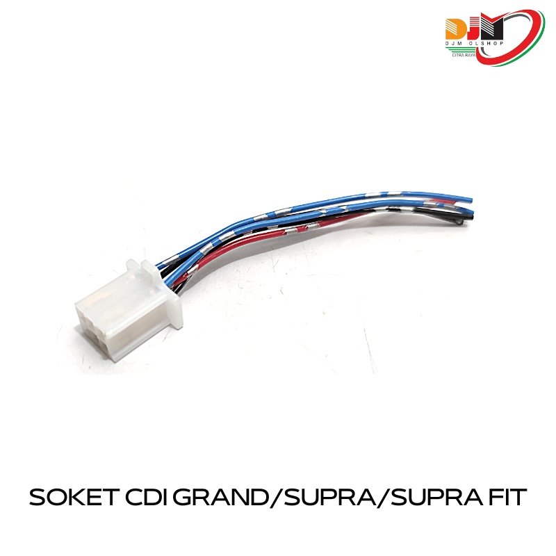 Soket Kabel CDI Grand Supra Supra Fit Revo 100