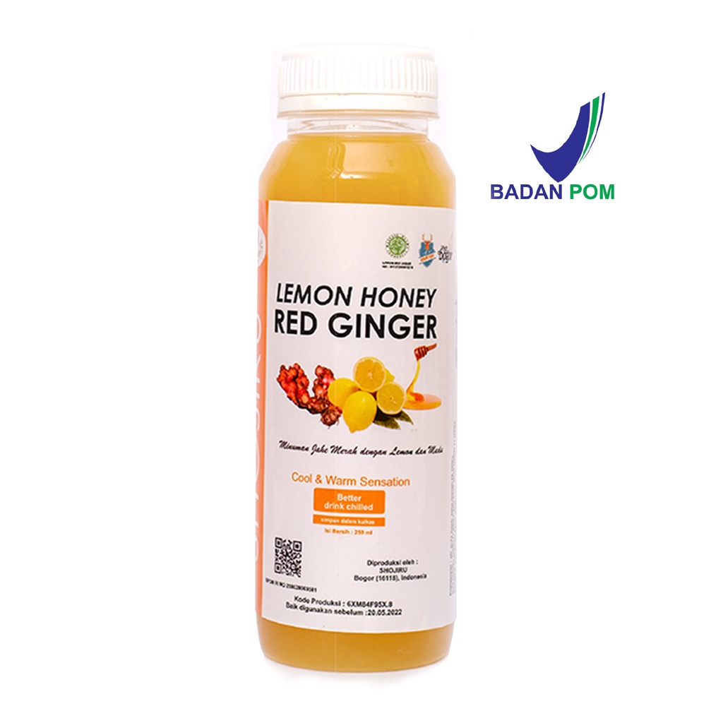 

Shojiru Minuman Herbal - Paket Cinnamon Red Ginger dan Lemon honey Red Ginger Kemasan Botol Plastik 250 ml