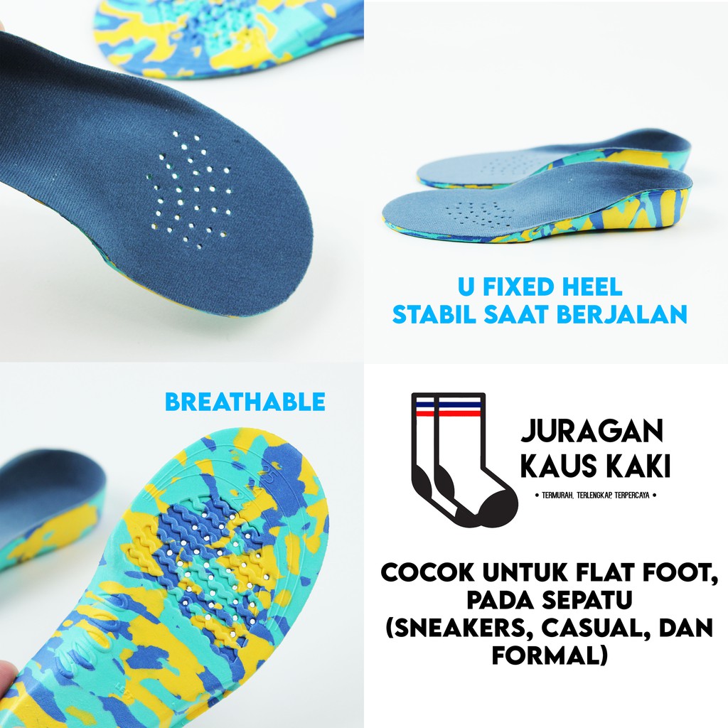 sneaker inserts for flat feet