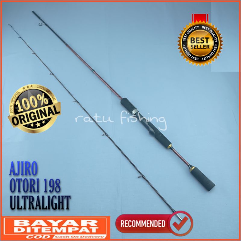 Joran UL ultralight Ajiro Otori 198 cm grosir