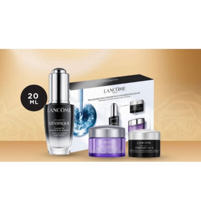 Lancome genefique set travel kit