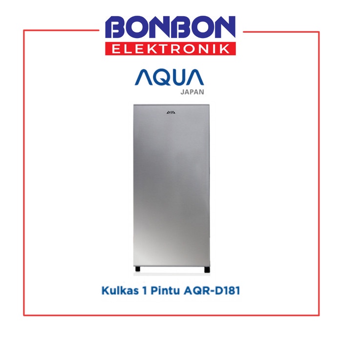 aqua kulkas 1 pintu aqr-d181(ls) / aqr-d181ls / aqrd 181