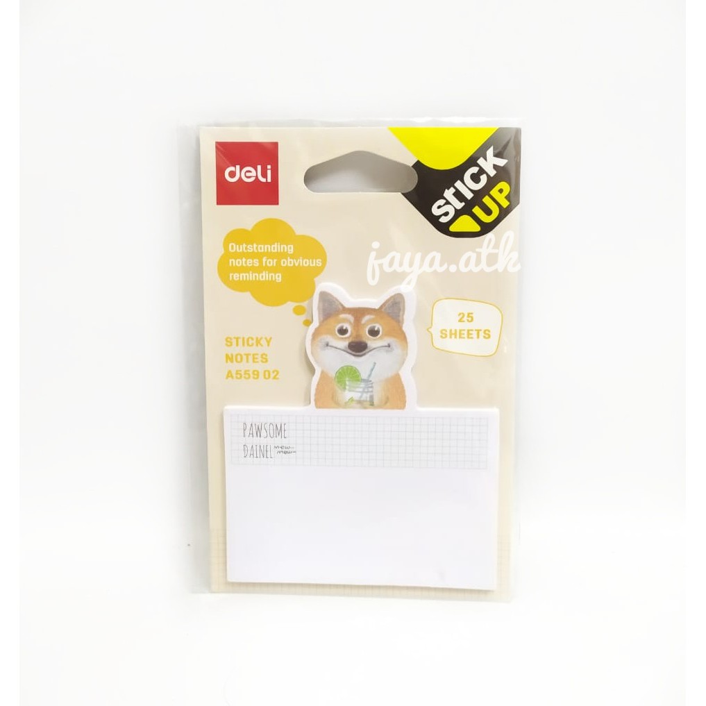 STICKY NOTES LUCU MEMO STICK NOTES LUCU MEMO TEMPEL LUCU DELI A-559