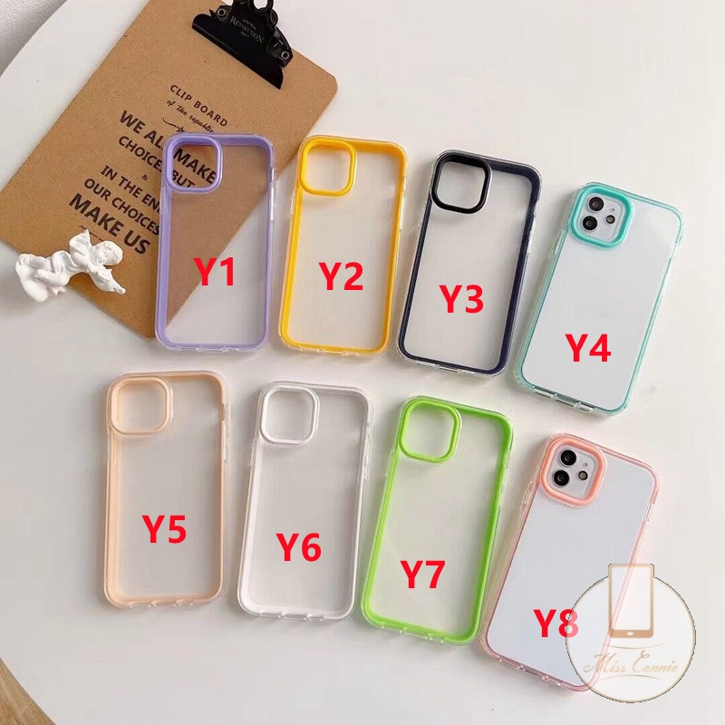 Casing OPPO A55 A77 A57 2022 A15 A12 A5s A95 A77s A54 A7 A1K A52 A74 A16 A9 A5 A53 A31 A72 A15s A92 A3s A94 A16 A35 3 in 1 5F 62 Soft Case Untuk Iphone