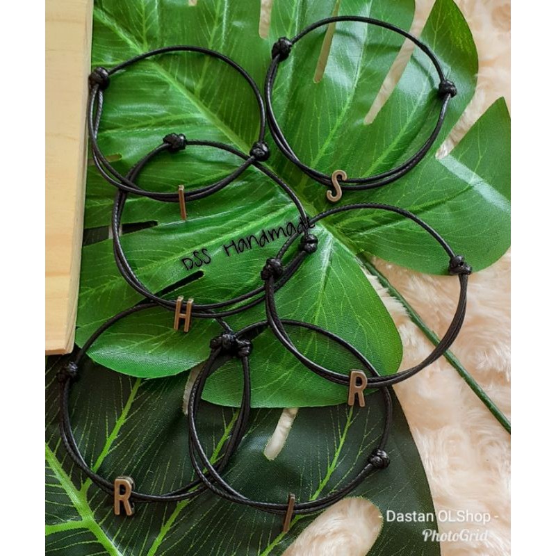 Gelang Huruf Inisial/Gelang Couple