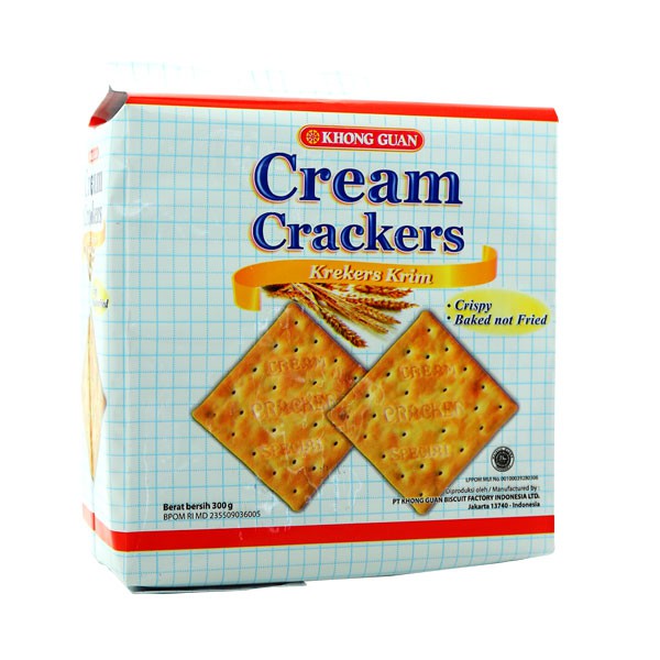 

Khong Guan Cream Crackers Mtlz 300 G